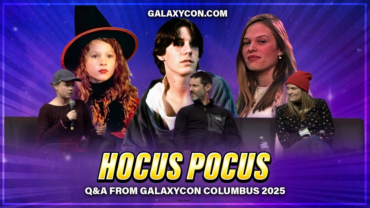 Hocus Pocus Q&A | GalaxyCon Columbus 2025