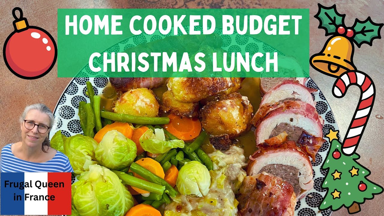 Домашний бюджетный рождественский обед. #экономный #рождество #жареный