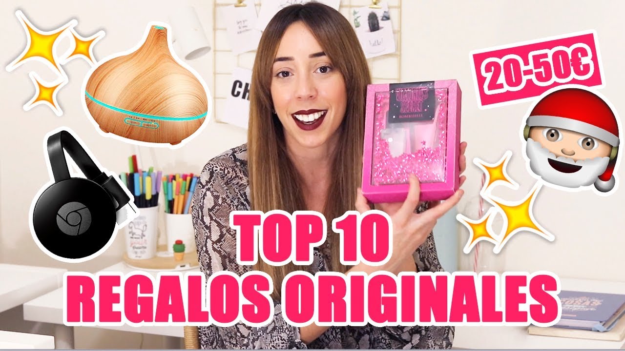 TOP 10 REGALOS ORIGINALES ENTRE 20 Y 50&euro; | Laura Mu&ntilde;oz