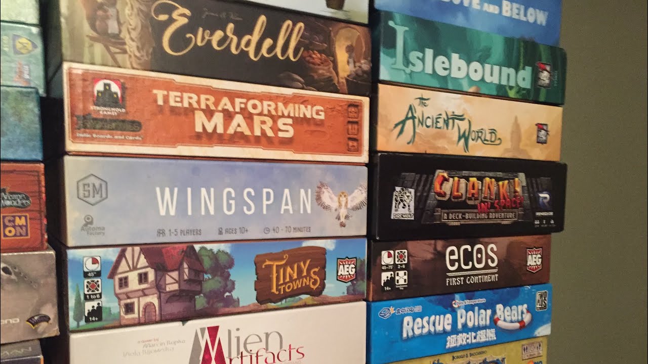 My tabletop collection thus far