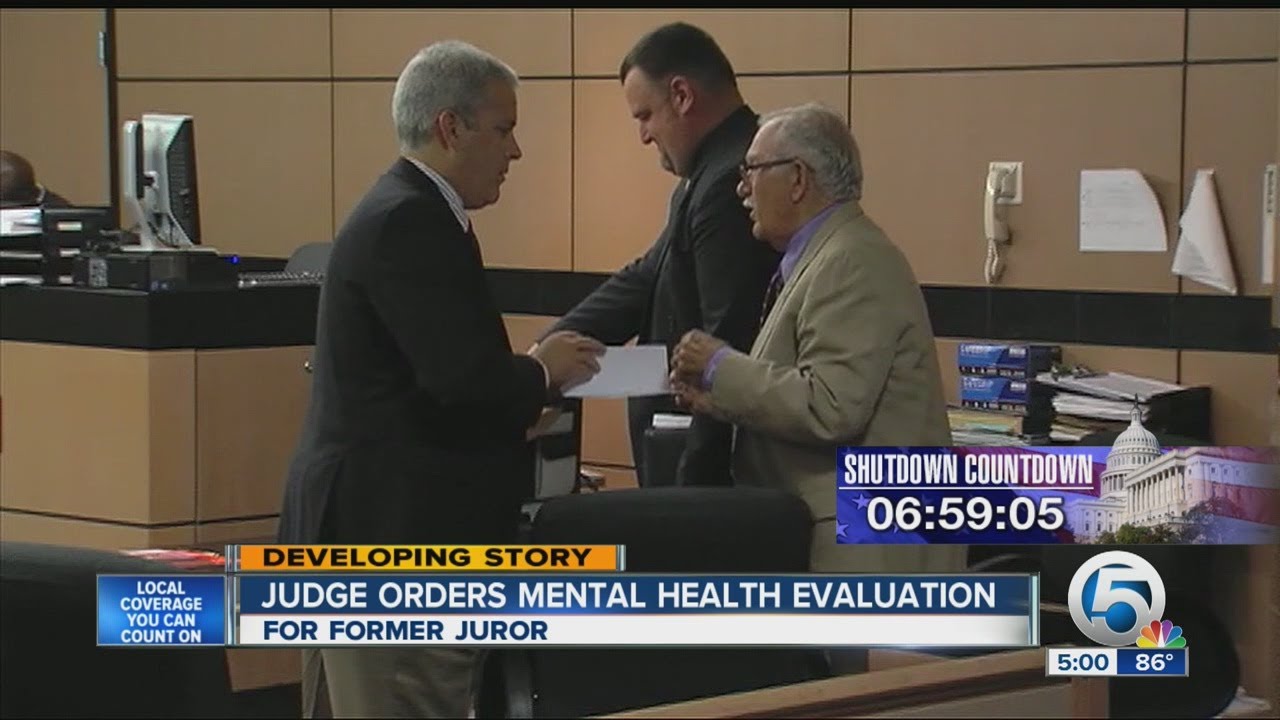 Judge orders mental health evaluation