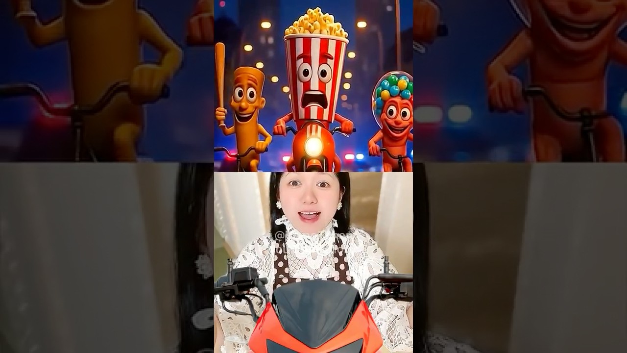 Pipoqueira motoqueira sai pelas ruas&hellip; #meme #brainrot #tomotchan