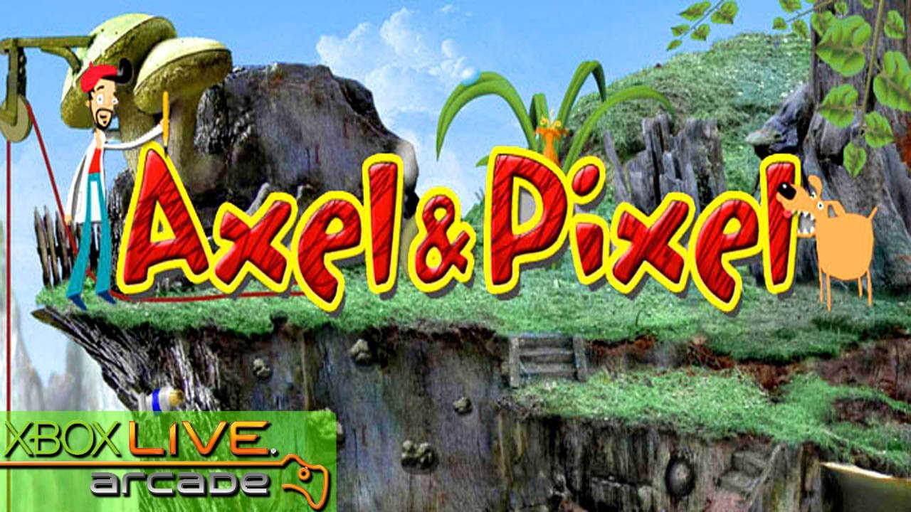 Axel & Pixel - X360 XBLA Gameplay (XBOX 360 720P)