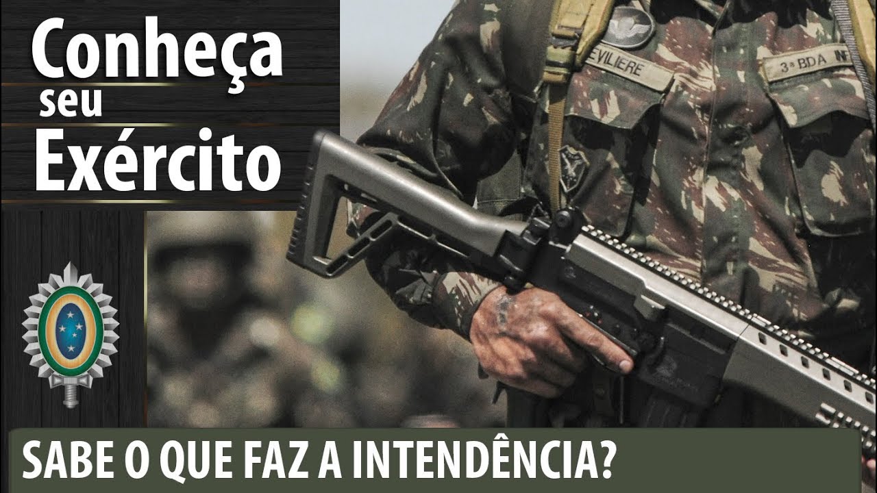 Conheça Seu Exército - Você sabe o que faz o Serviço de Intendência?