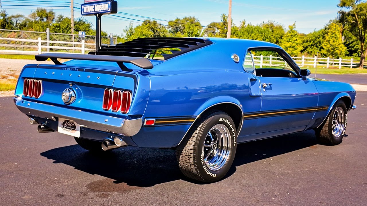 Тест-драйв Ford Mustang Mach 1 1969 года! | (V21611)