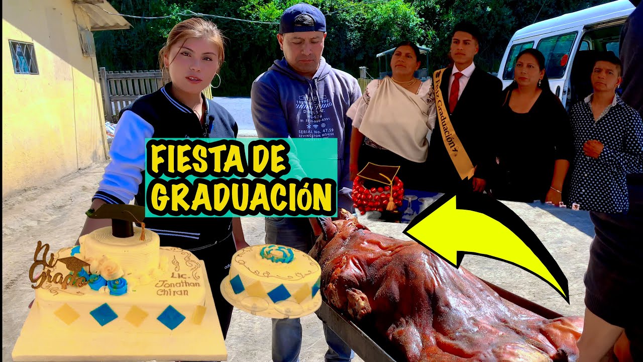 Graduación de mi hermano parte 2 (FIESTA)
