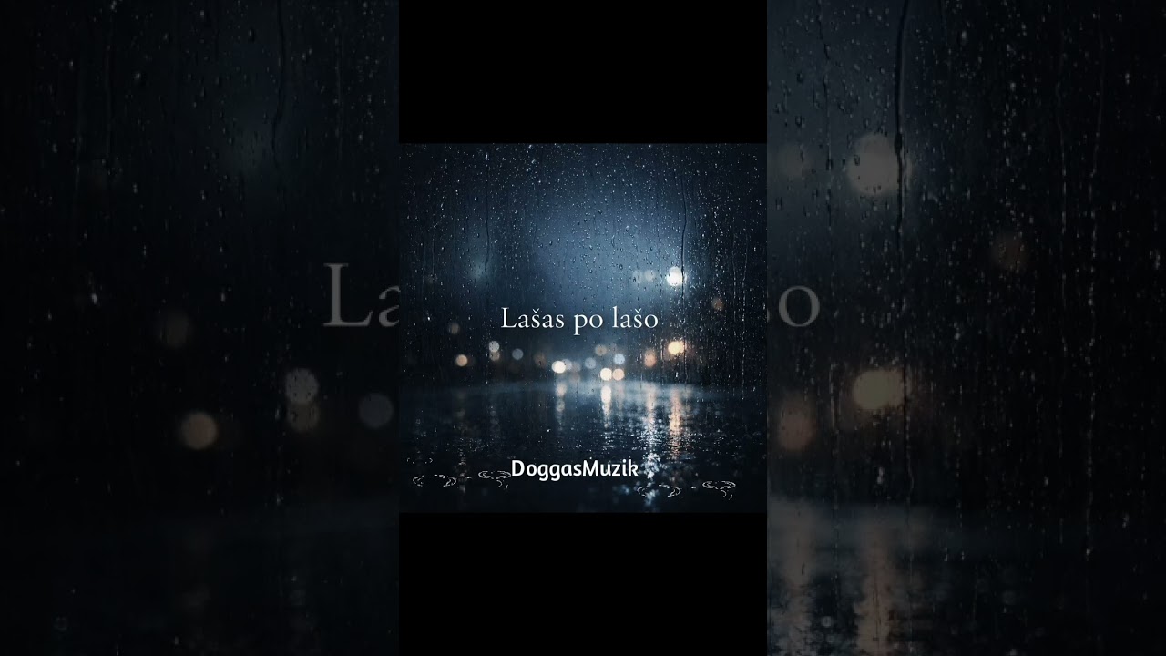 Lašas po lašo (Pop ballad, piano)