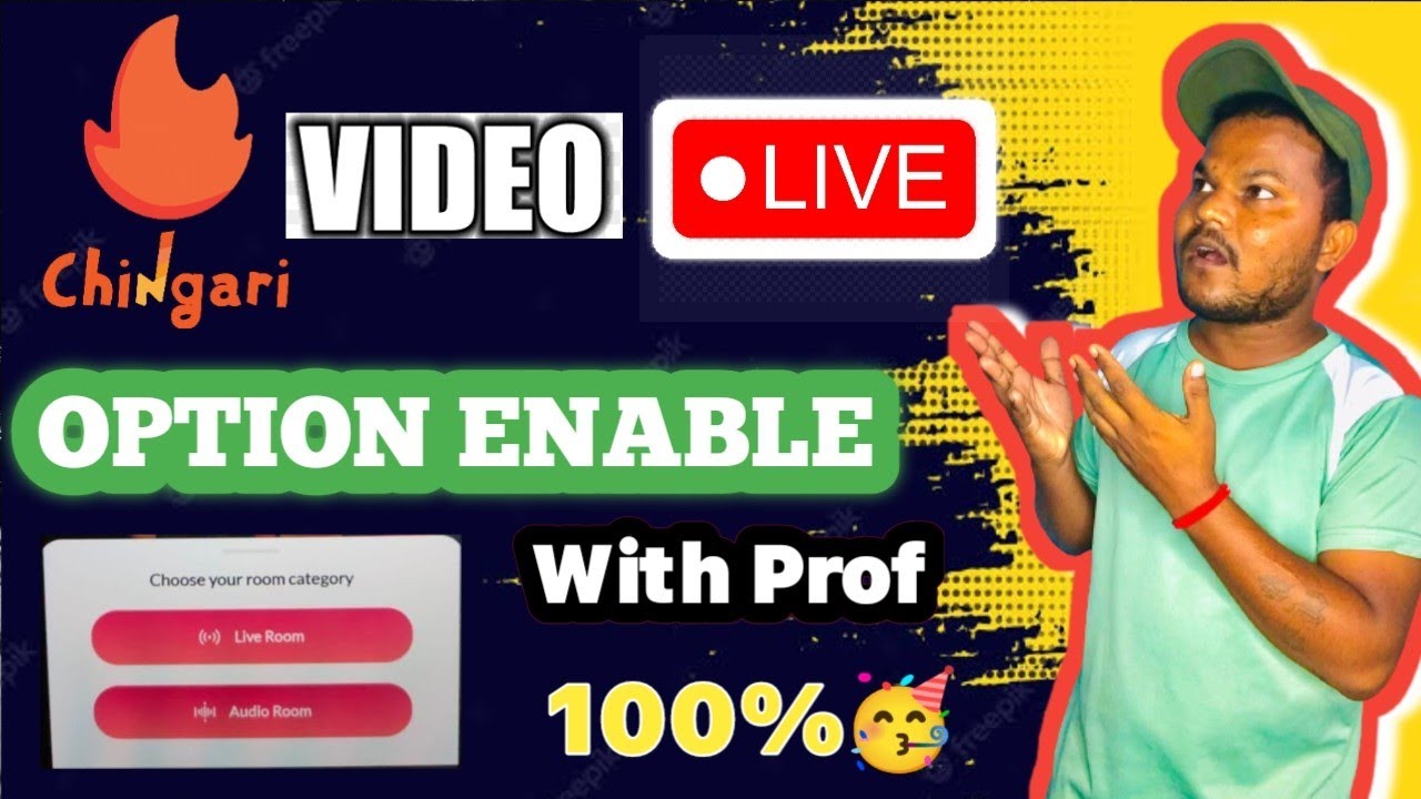 Chingari App Video Live Room Option Update 2022 | chingari app live kaise kare | chingari video room