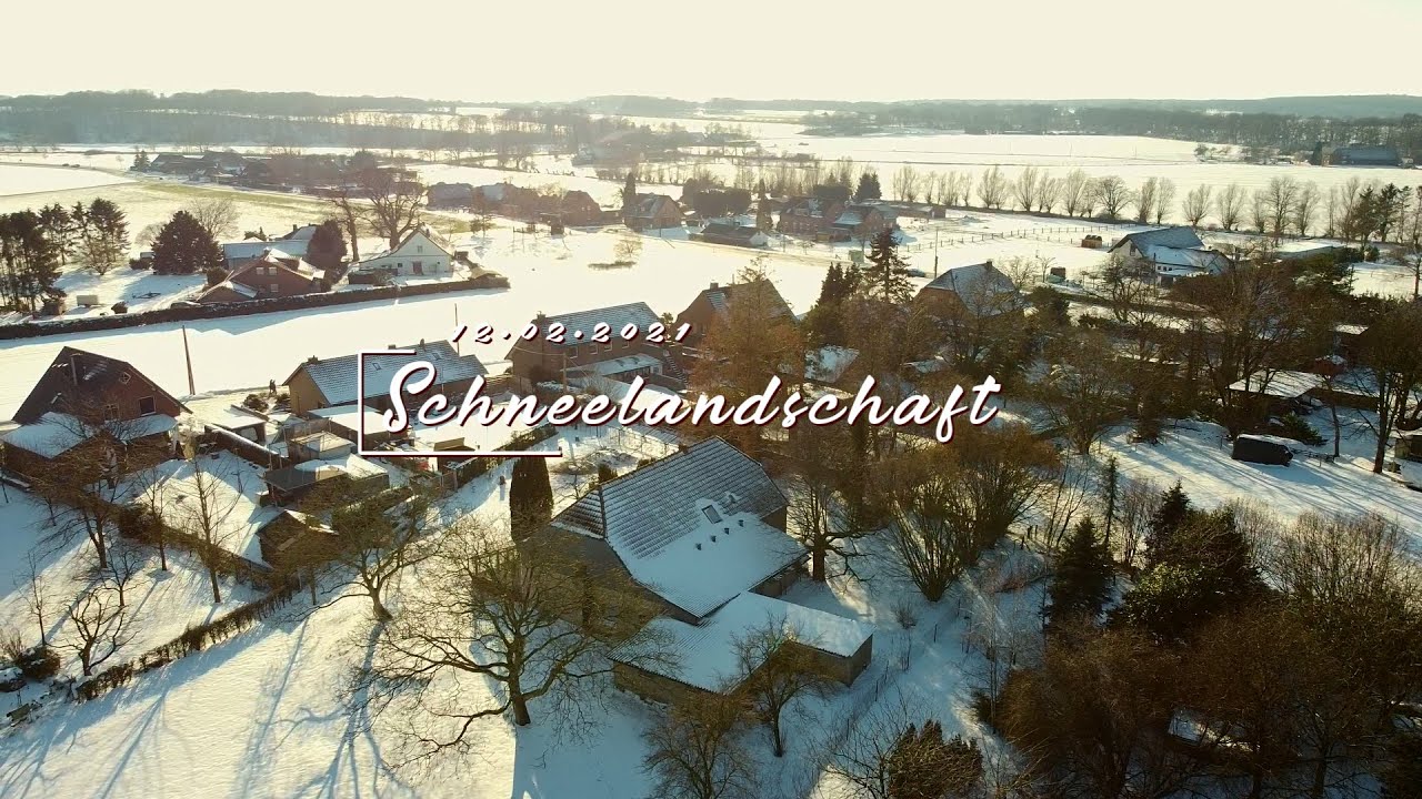 Menzelen im Schnee