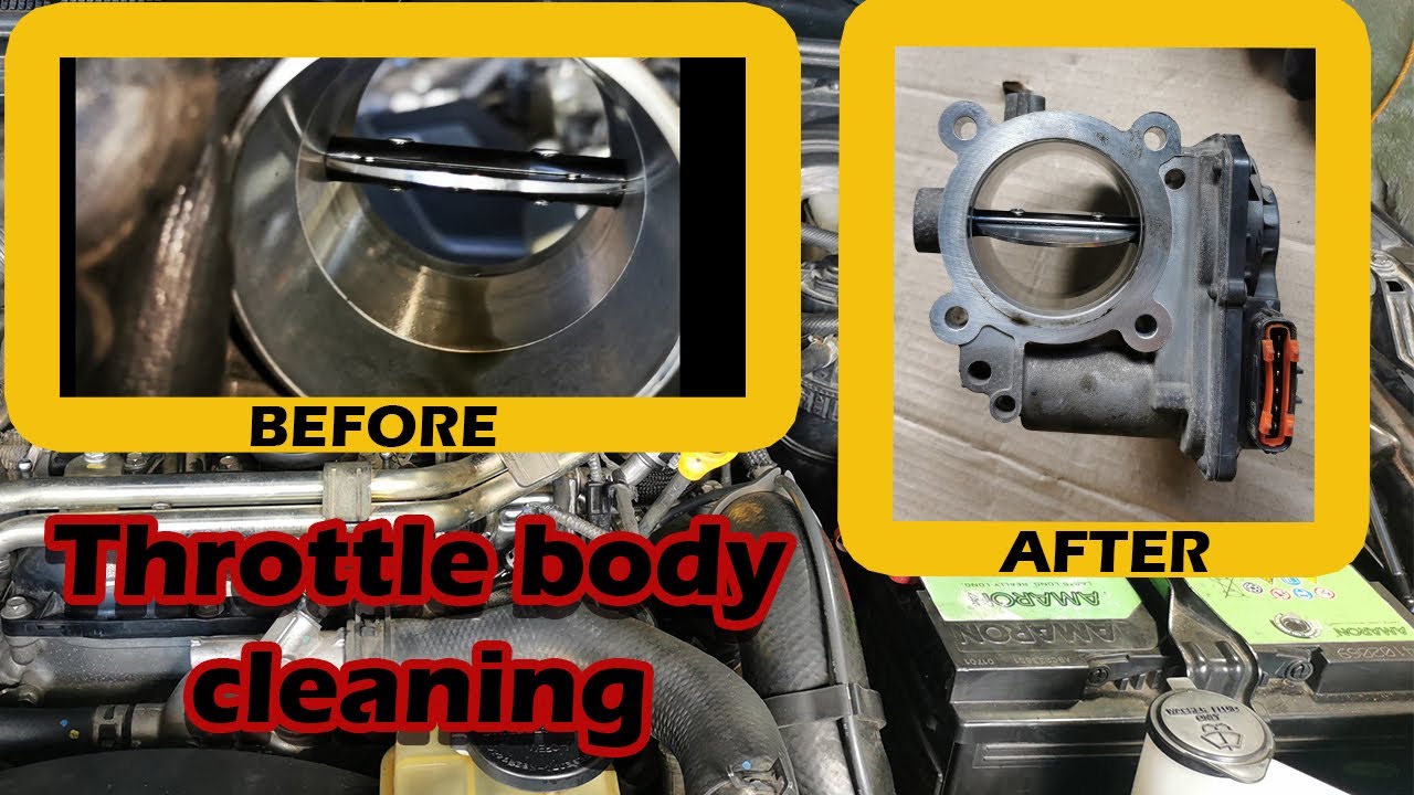 Throttle Body Cleaning -  Toyota All New Fortuner 2GD engine
