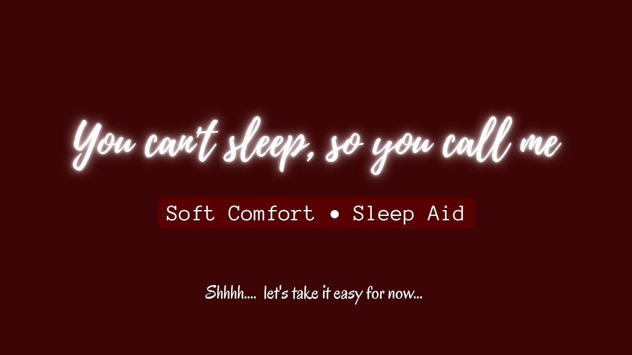You Couldn't Sleep... So You Called Me ♡ | Soft Girlfriend Sleep-Aid | F4A