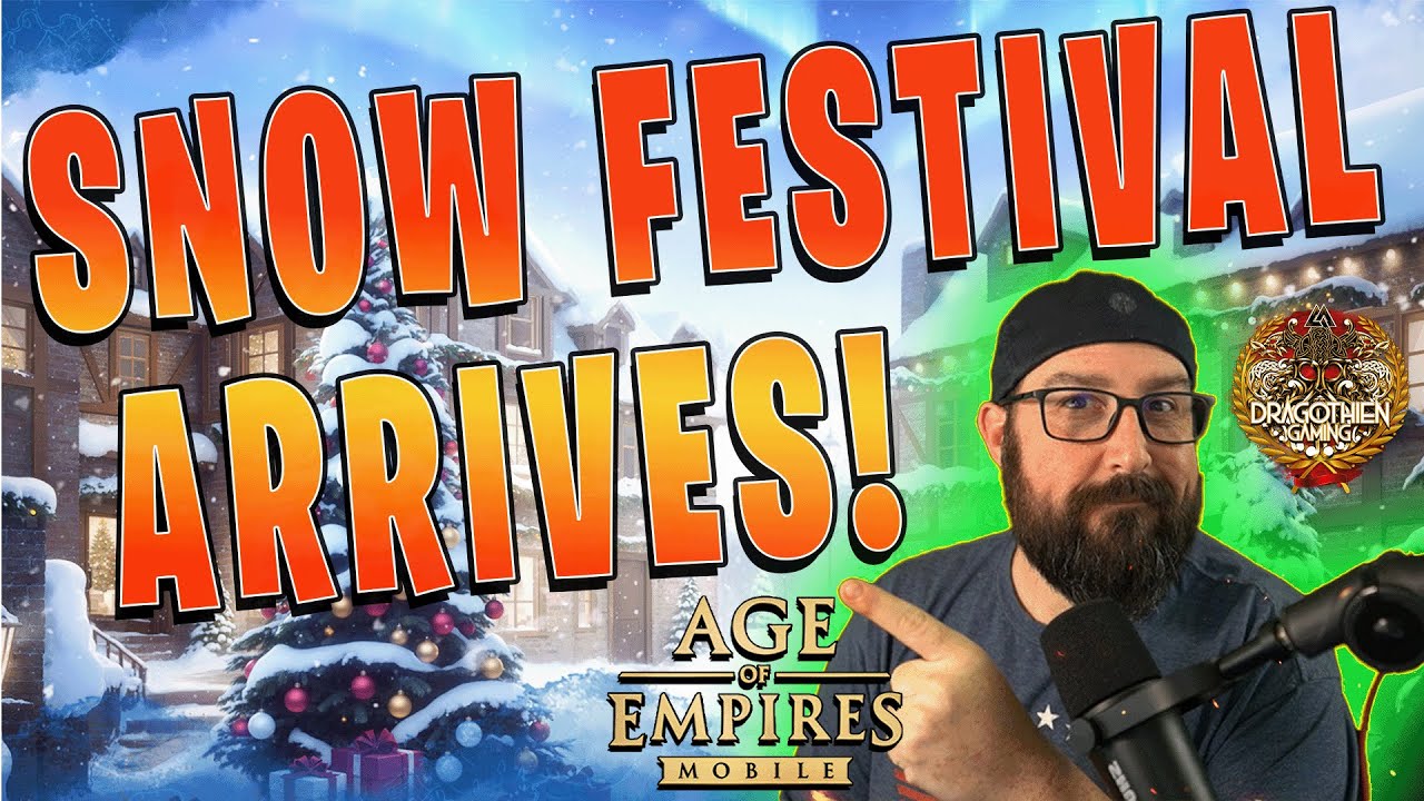 Snow Festival Arrives with EXCLUSIVE REWARDS in Age of Empires Mobile!