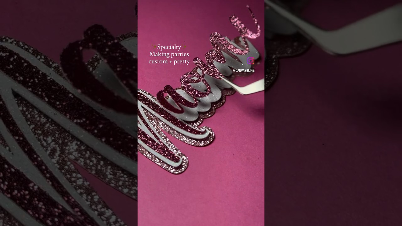 Party Favors in the making ✨ Trust the process 🎉 