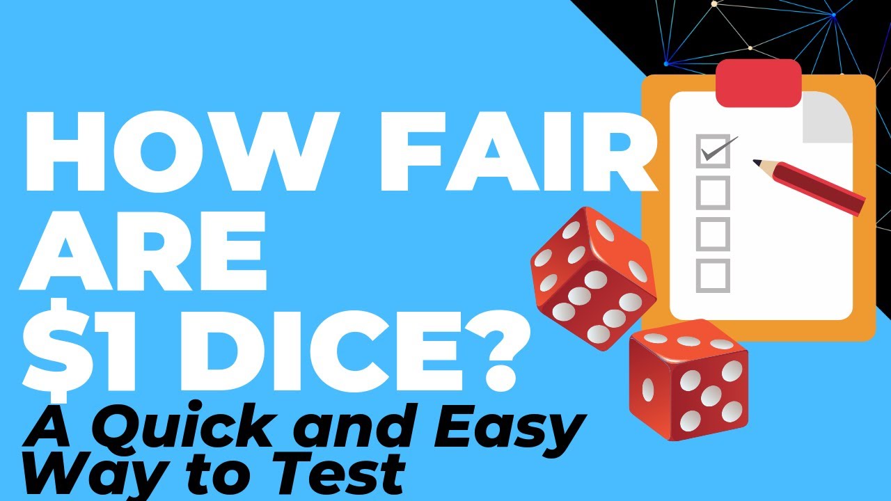 Testing Dice Fairness. Checking If They are Safe to Use for Offline Cryptocurrency Wallet Generation