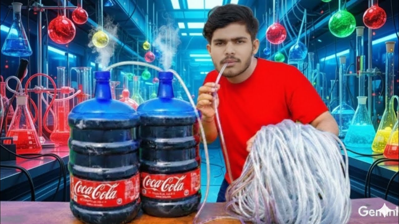 दुनिया की सबसे बड़ी कोल्ड ड्रिंक की बोतल 😍