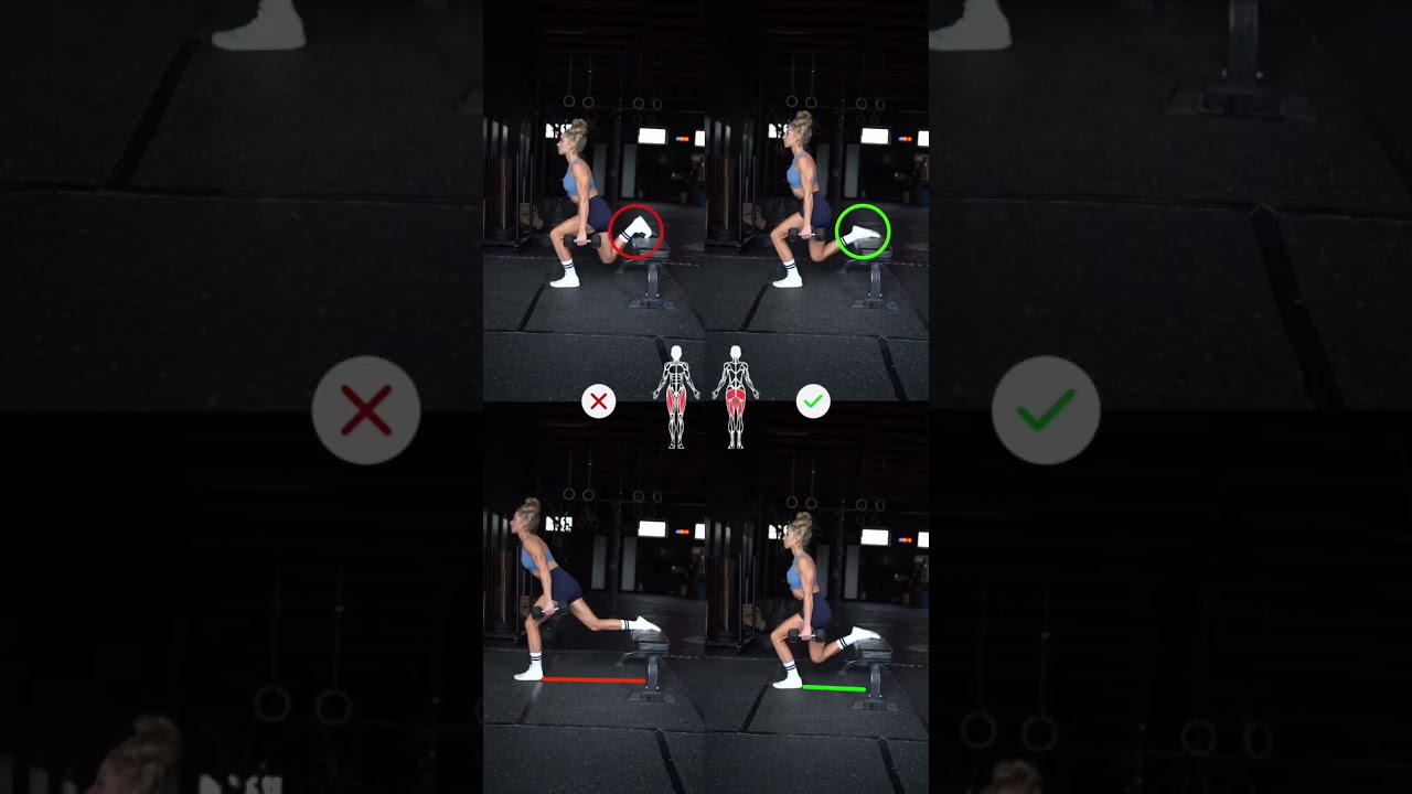 Como Fazer Agachamento B&uacute;lgaro | Treino de Gluteos