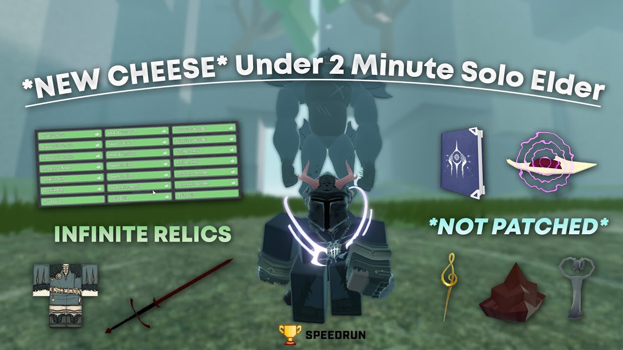 *NEW CHEESE* Solo Elder Primadon In Under 2 Minutes (UNPATCHED) | Deepwoken PVE