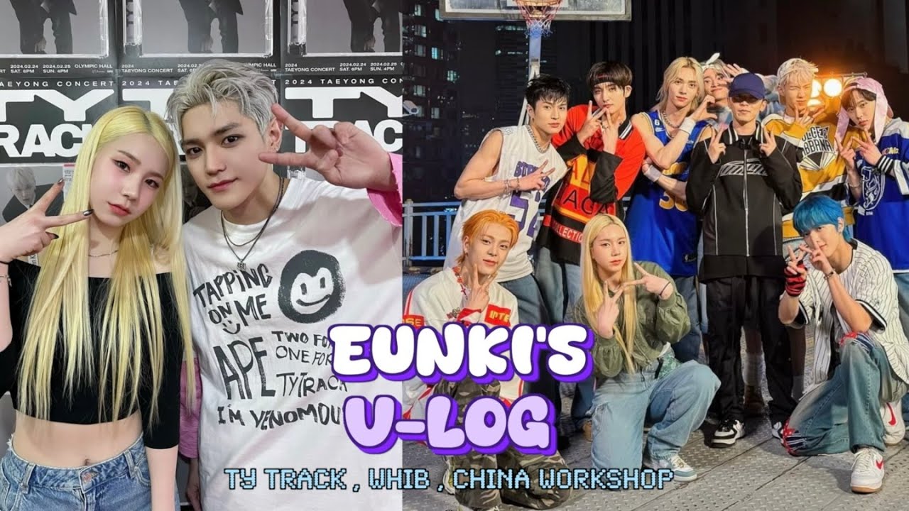 [EUNKI LOG] TY TRACK | WHIB direct | China workshop v-log  | 태용 콘서트 , 휘브 디렉터 , 중국 워크샵 브이로그