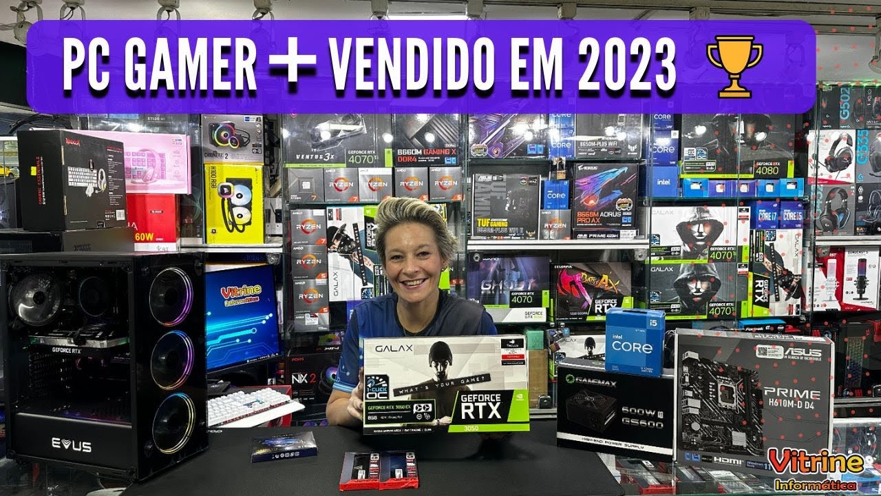PC GAMER MAIS VENDIDO NA VITRINE 🚀