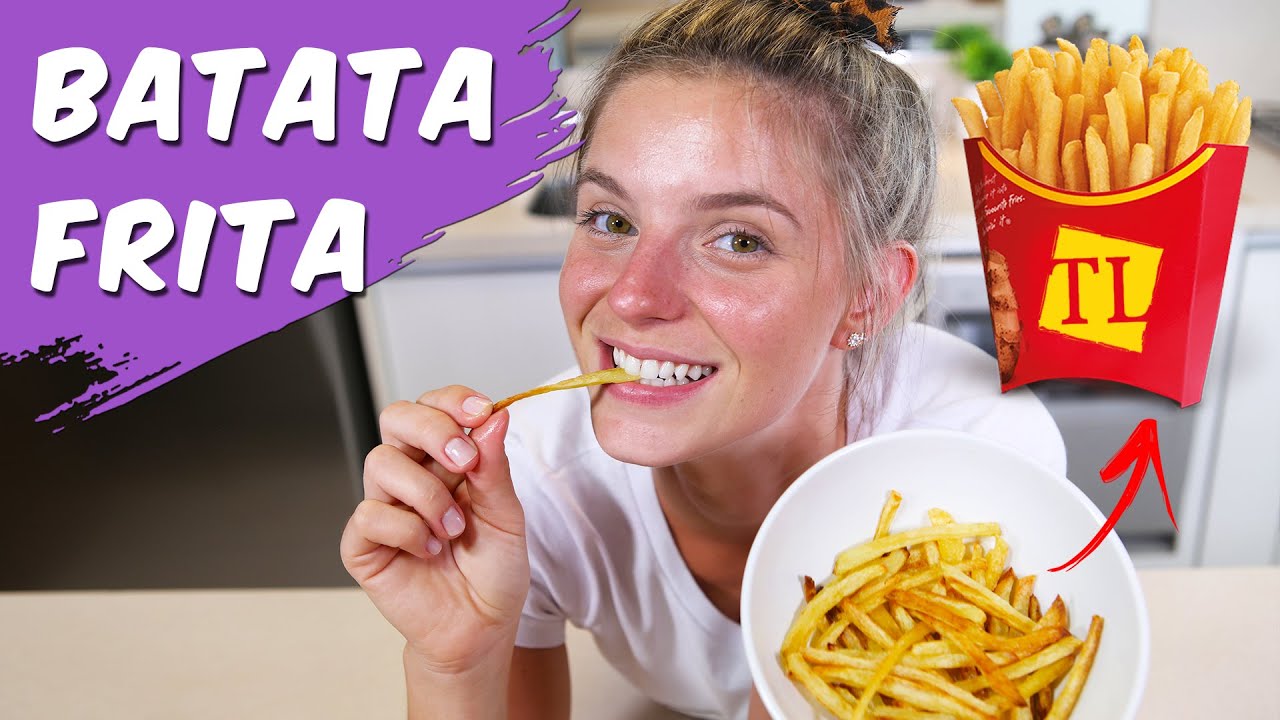 COMO FAZER BATATA FRITA SAUDÁVEL