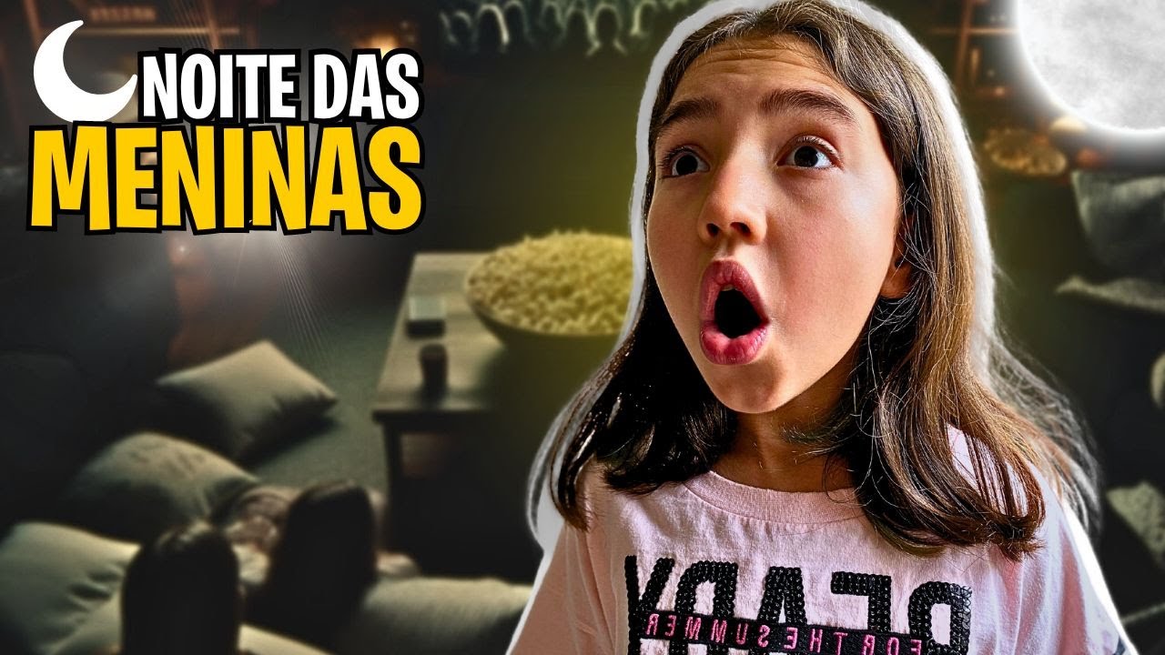 MEU PAI VIAJOU E FIZEMOS A NOITE DAS MENINAS - FAMÍLIA PORCIDES siga @dailyfamiliaporcides