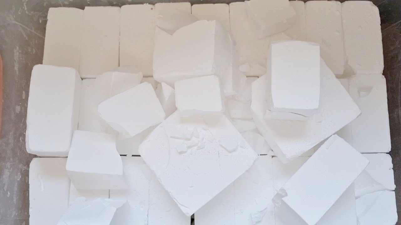 32 Blocks of Fresh Soft Fluffy Crunchy Gym Chalk Crumbles ~ 17K Celebrations Video ~ Anxiety Relief