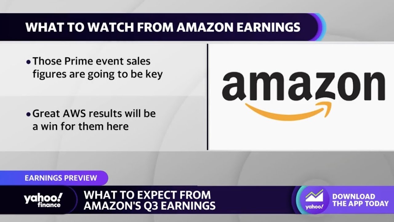 What to expect from Amazon&rsquo;s Q3 earnings