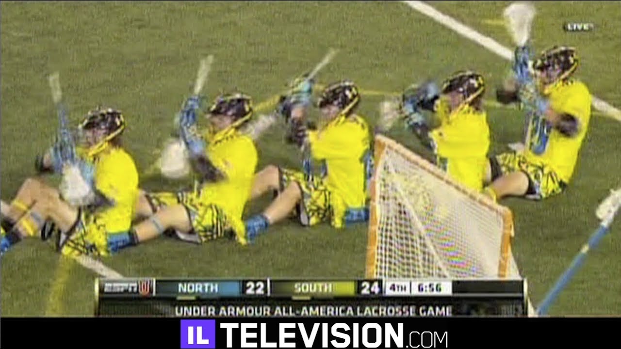 Great Lacrosse Goal & Celebration at Under Armour Game