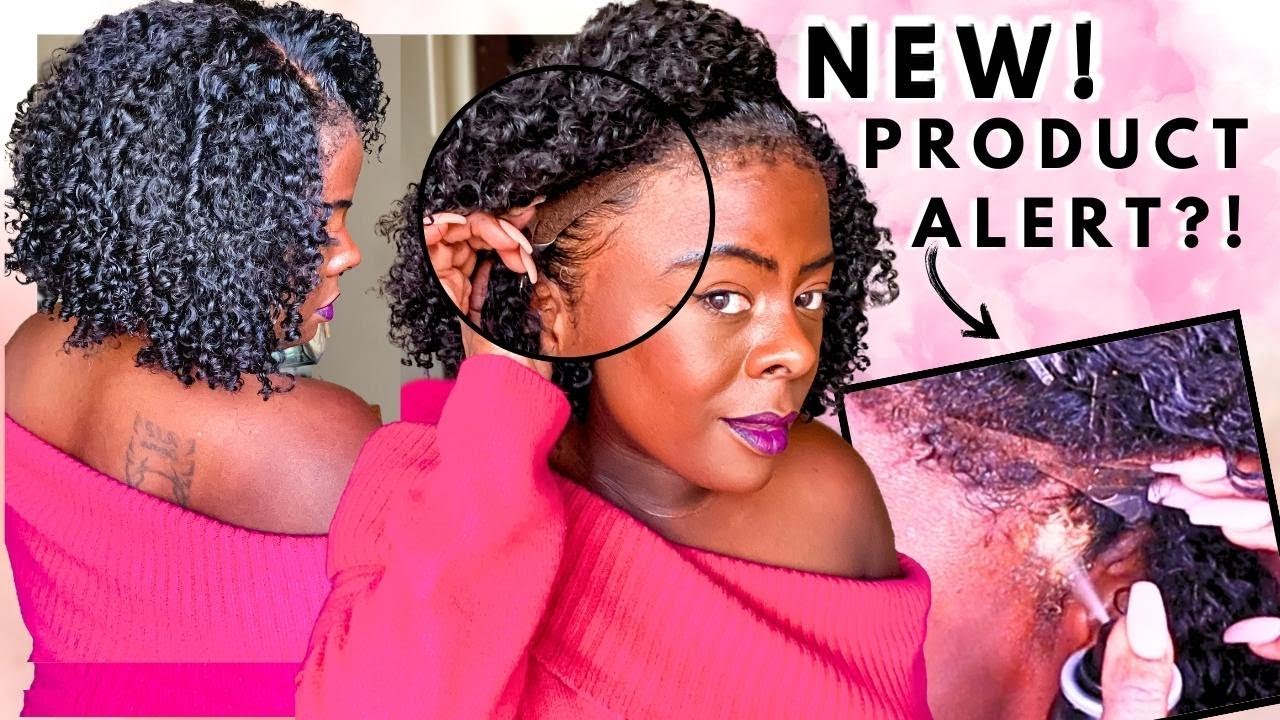 This ALL ME ||  BABY It's Givin SCALP🔥 NO GLUE Kinky Edges Lace Wig ft Wow African + Meekah Lynne