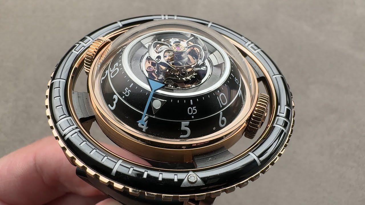 MB&F HM7 Aquapod Horological Machine N.7 (MB.70.RBL.B) MB&F Watch Review