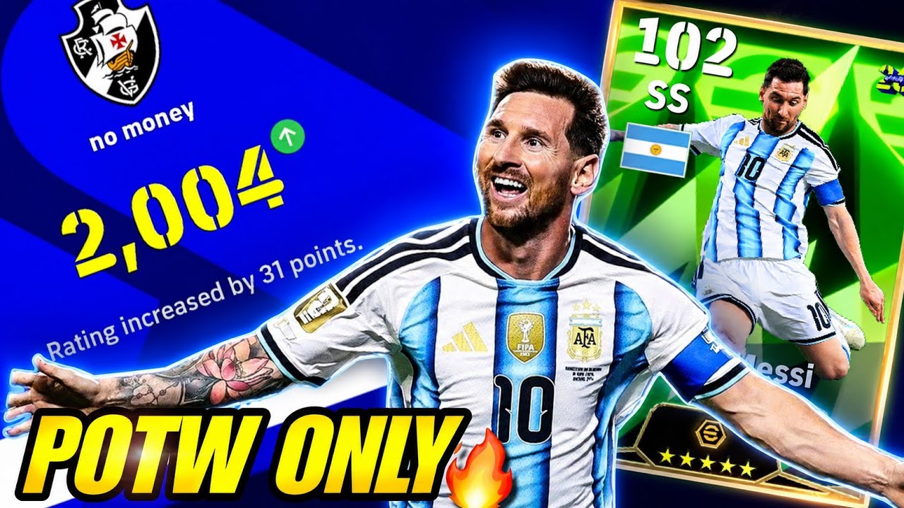 Наконец-то набрал 2000 очков полным составом POTW! 😳🔥 | eFootball Mobile