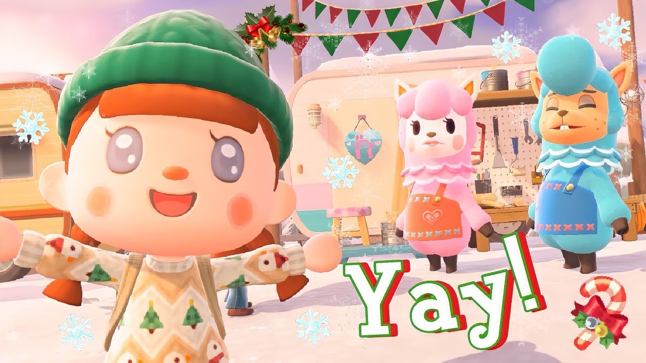 A Snow Day In Animal Crossing New Horizons! ❄️