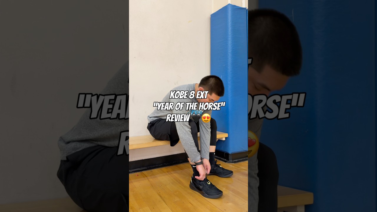 Обзор кроссовок Kobe 8 EXT Protro &laquo;Год Лошади&raquo; 🖤🐴👀