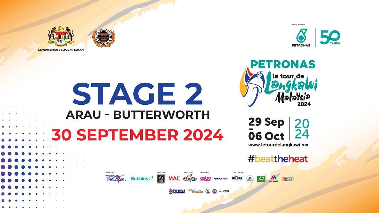 Siaran Langsung | Peringkat 2 | Petronas Le Tour de Langkawi 2024 | Ulasan BM
