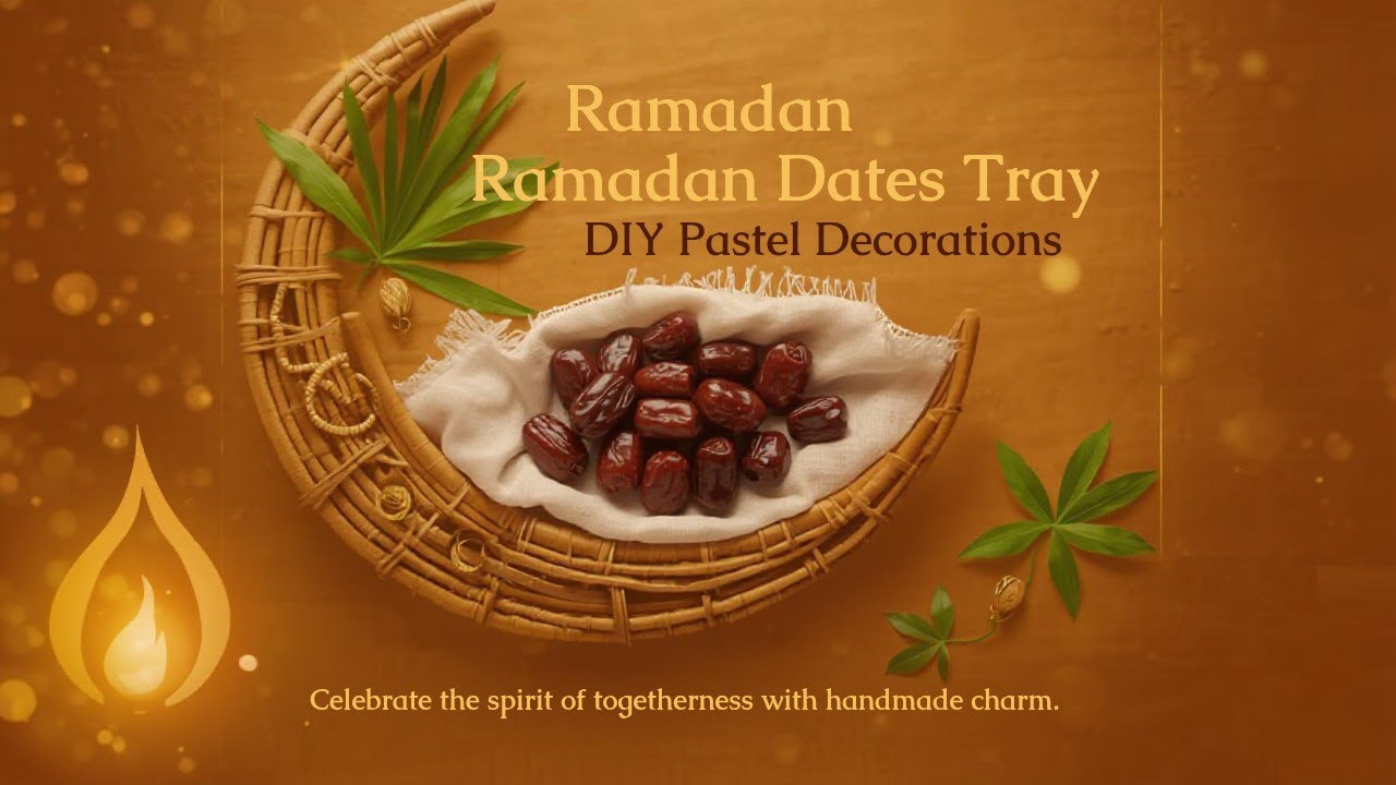 How to make decorative items at home| Ramadan decoration ideas 2026| How to make Ramadan decoration 