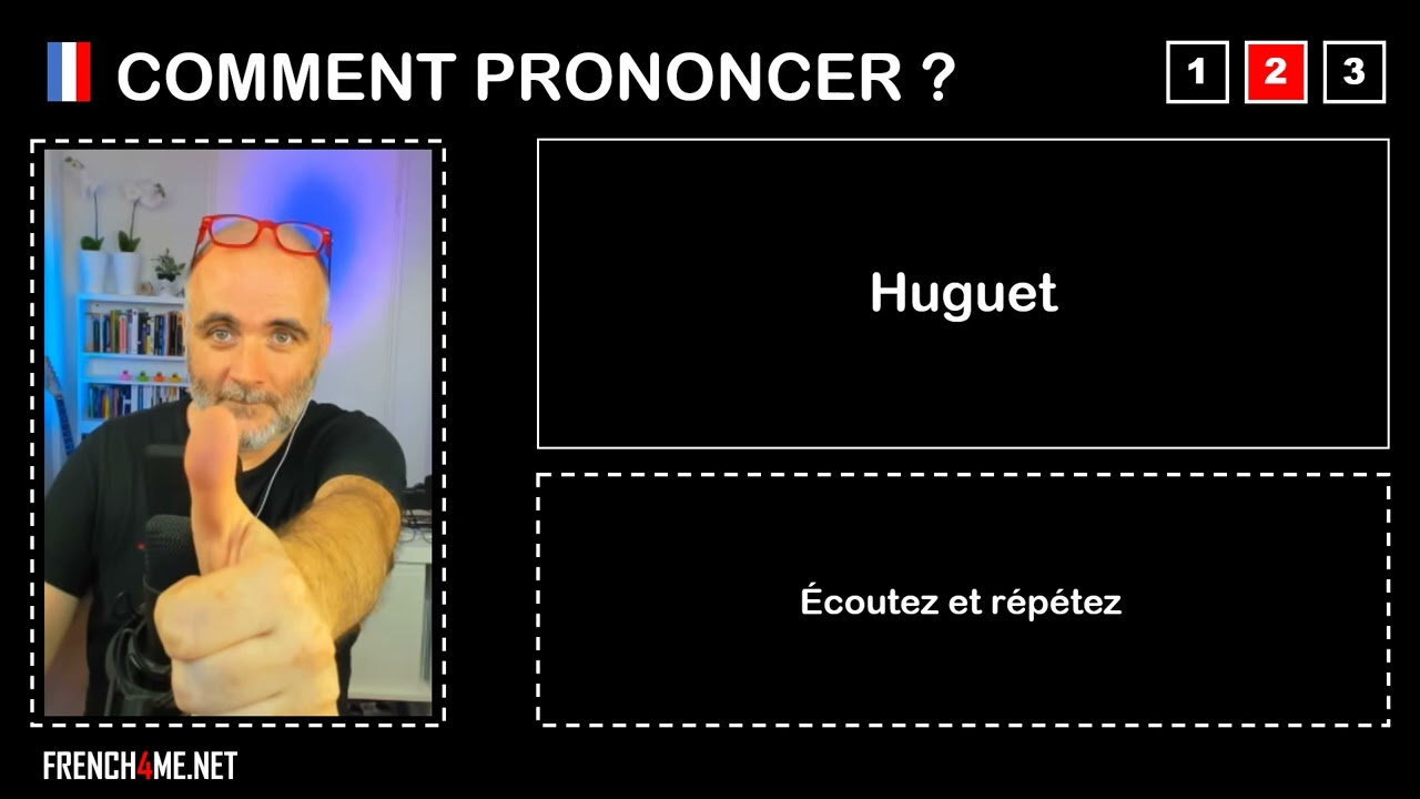Pronuncia corretta = Huguet