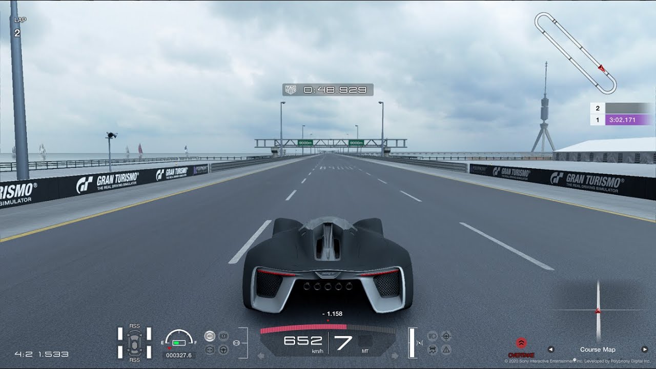 Gran Turismo Sport | Dodge SRT Tomahawk X Vision GT 2035 - Top Speed KM/H 652 MPH 405
