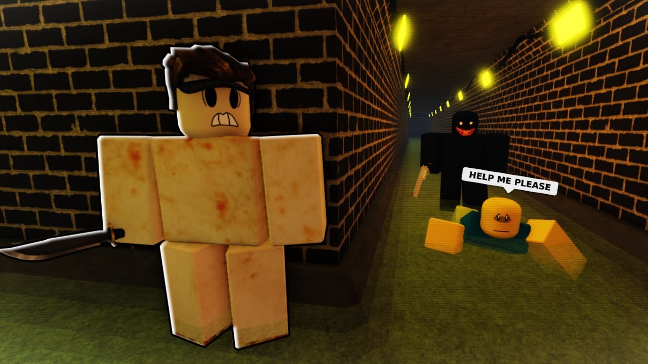 В этой игре Roblox меня слышат!! Беги, прячься, сражайся!