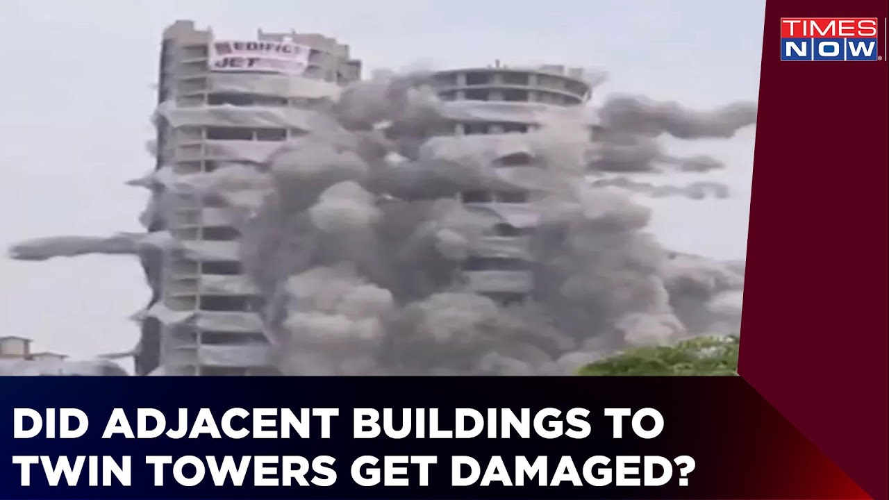 Noida Supertech Towers Reduced To Dust | Did India Just Witness A Historic First? | Twin Towers
