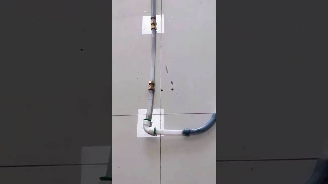 Water pipe cleaning process- Good tools and machinery make work easy