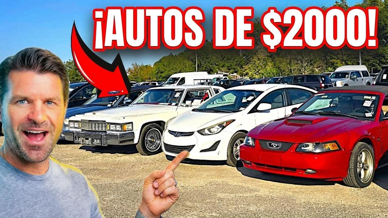 ¿Qué puedes comprar con $2000 en una subasta de autos donados?