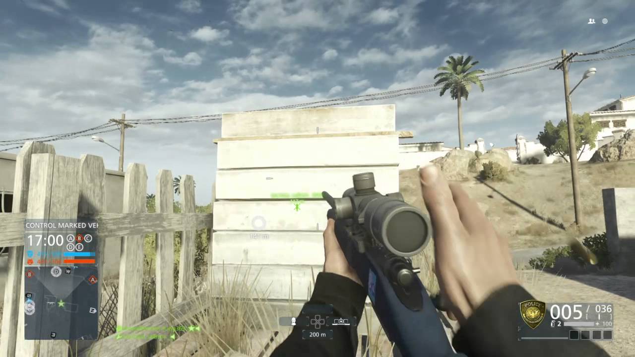 Battlefield&trade; Hardline r700 double
