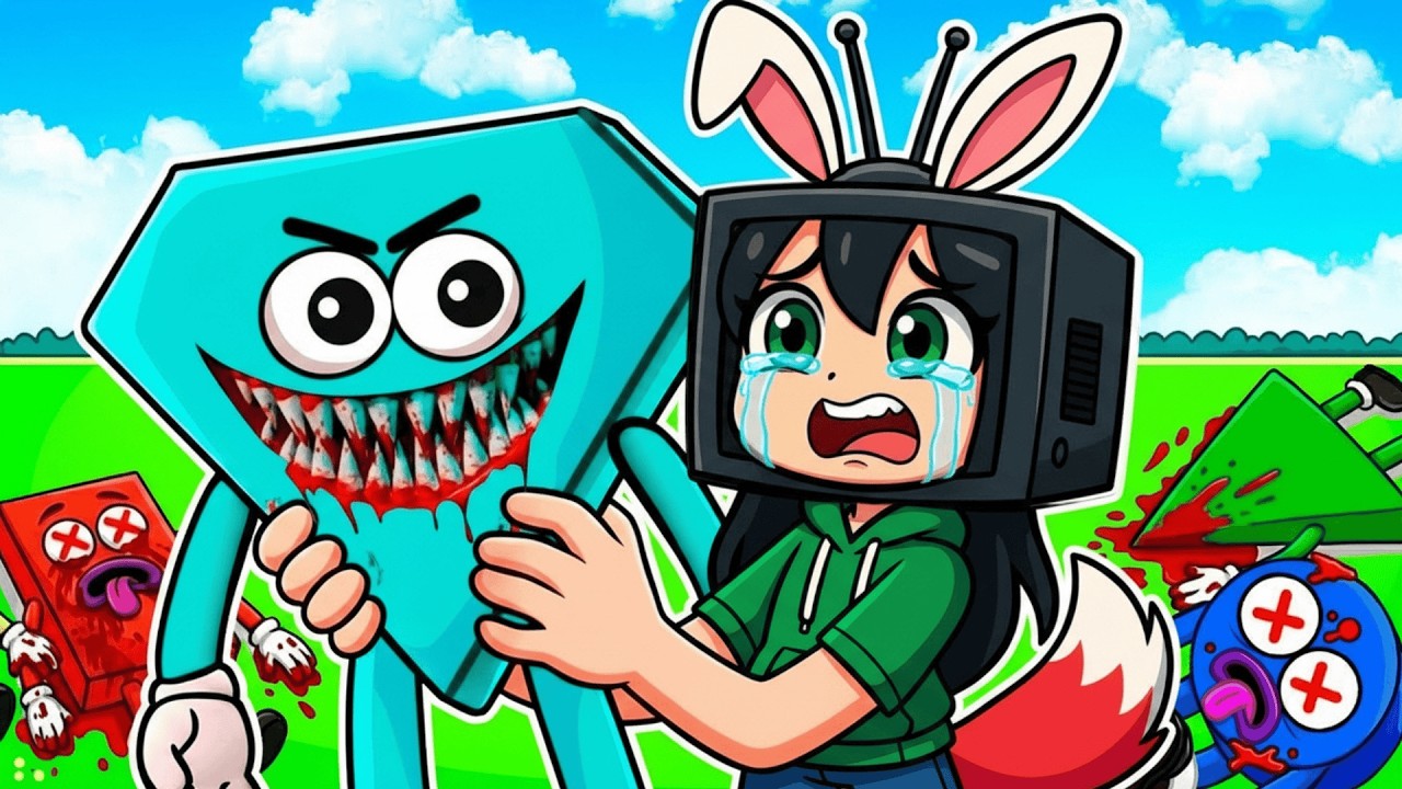 NO CONFIES EN LAS FIGURAS HORROR GAME 😱 | SAVE THE SHAPES JUEGO COMPLETO | sameeKG