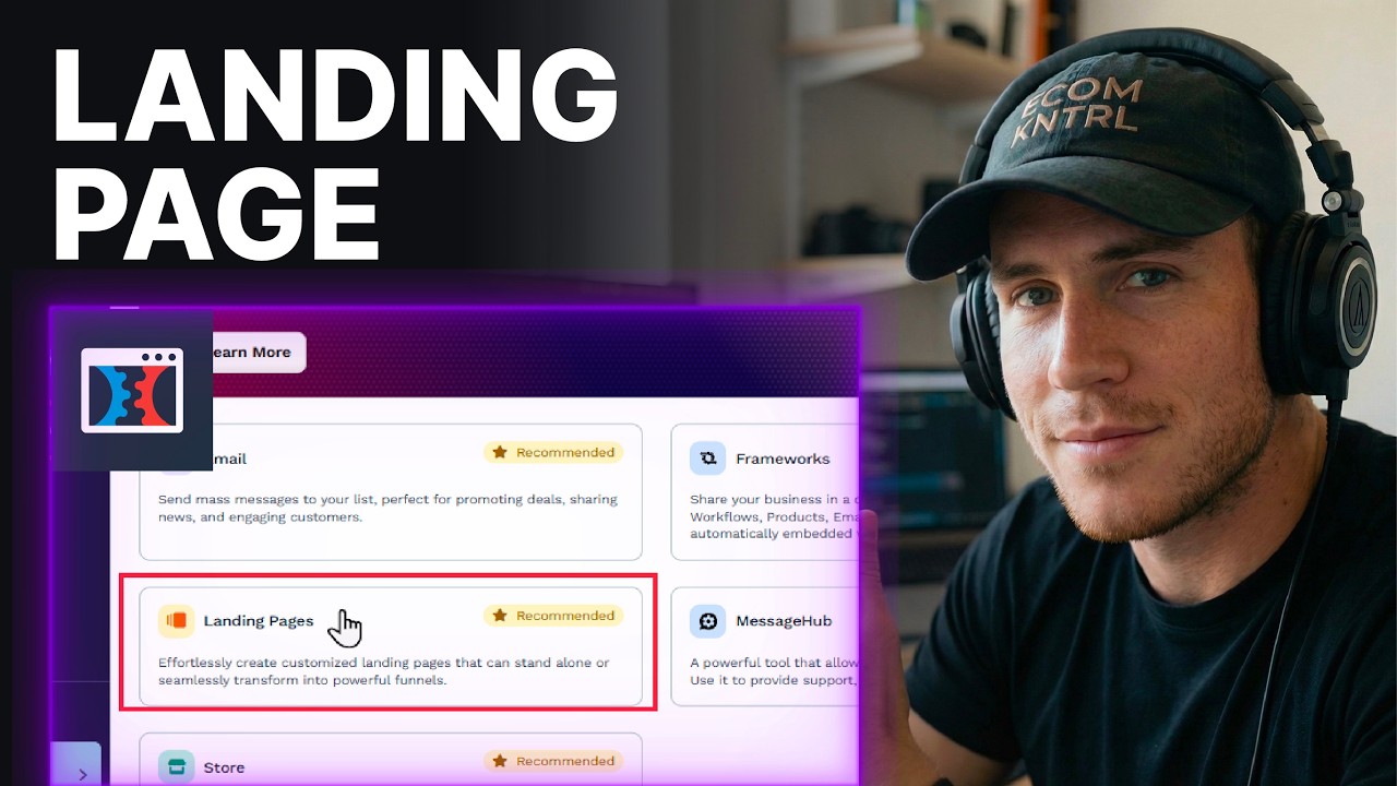 How to Create a Landing Page in ClickFunnels 2.0 (2026) | Step By Step Guide