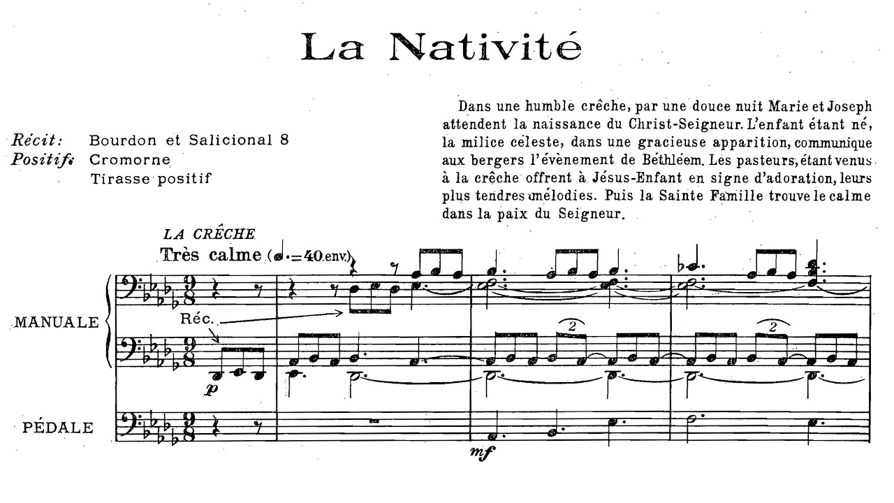 LANGLAIS La Nativité