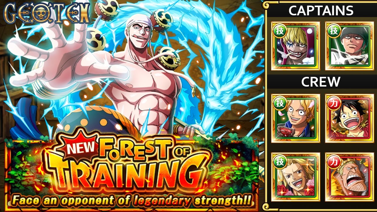 Forest of Training : Kami ( Eneru ) - Corazon / Zoro OPTC