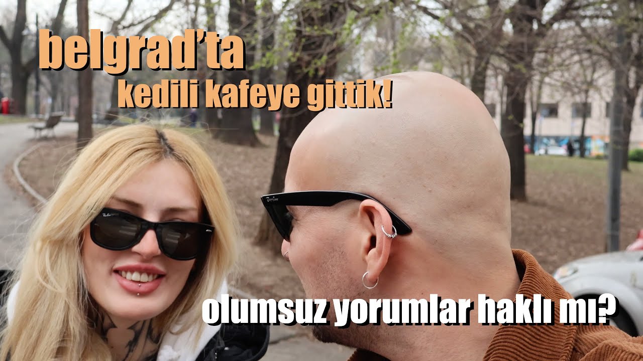 BELGRAD'TA KEDİLİ KAFEYE GİTTİK! NELER YAŞADIK? KAFE NASIL?