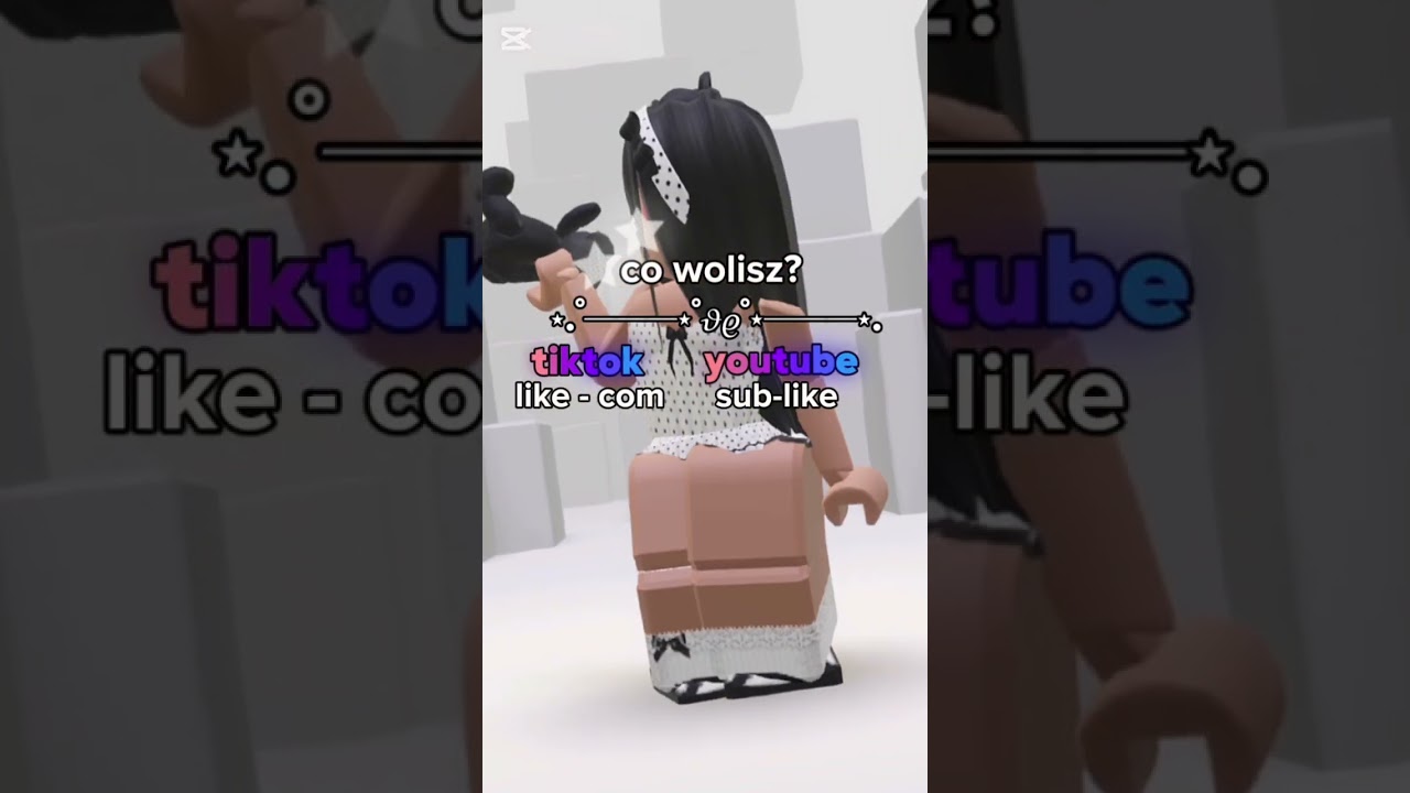co wolisz?💭//ib:chb@Olcia_Roblox🍰// #like #subscribe #viral #wybijsię #dlaciebie #shorts #tiktok