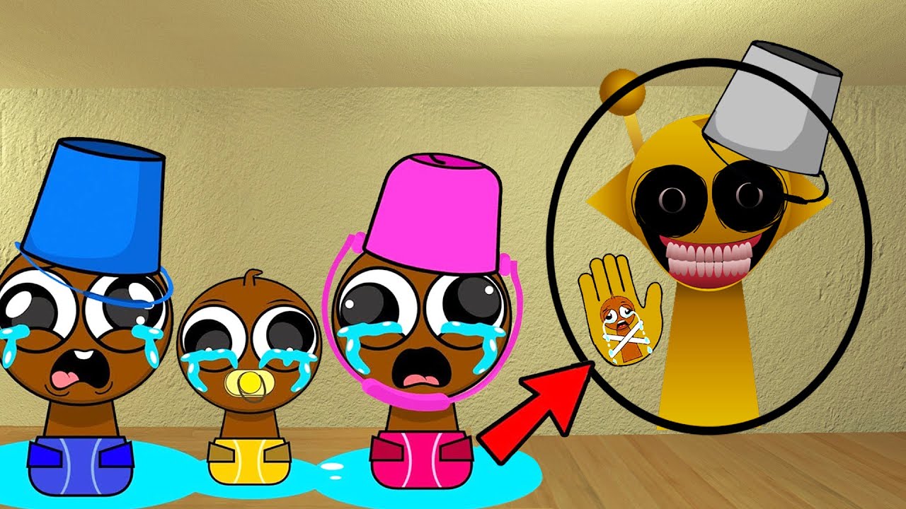 Sprunki Brud Babies Wants me to Find Their Brown Father, but Horror Simon became MAD in Gmod