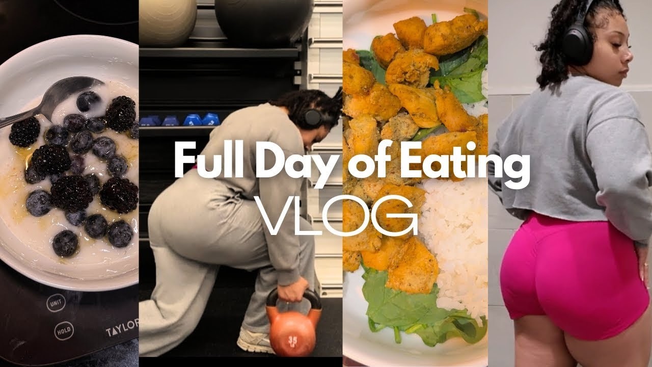 WHAT I EAT IN A DAY | I'm tracking AGAIN...ft FITIA